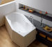 Vasche da bagno esagonali, semicircolari