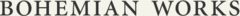 BOHEMIAN WORKS logo