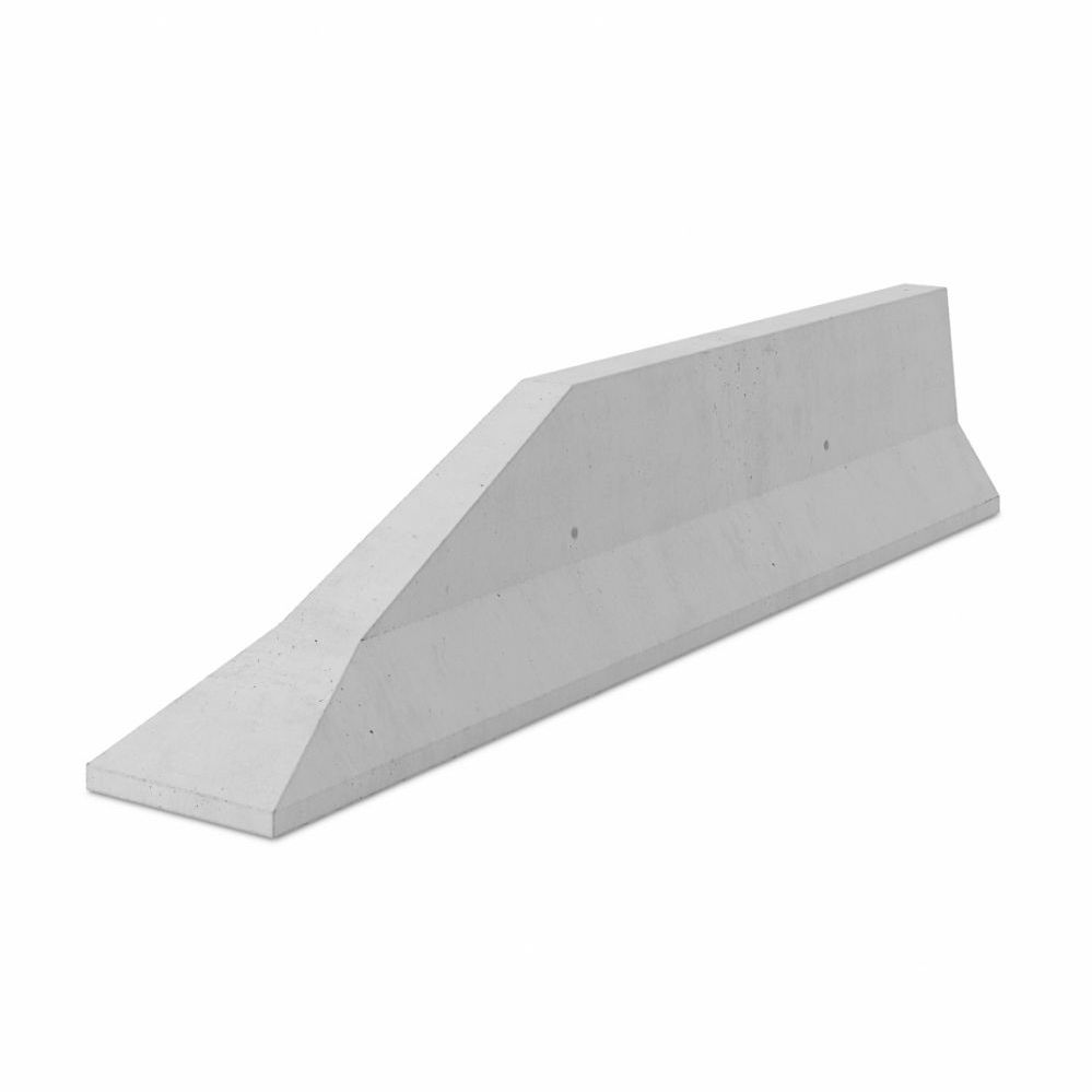 Barriera per strada / di protezione / fissa / in calcestruzzo a ...