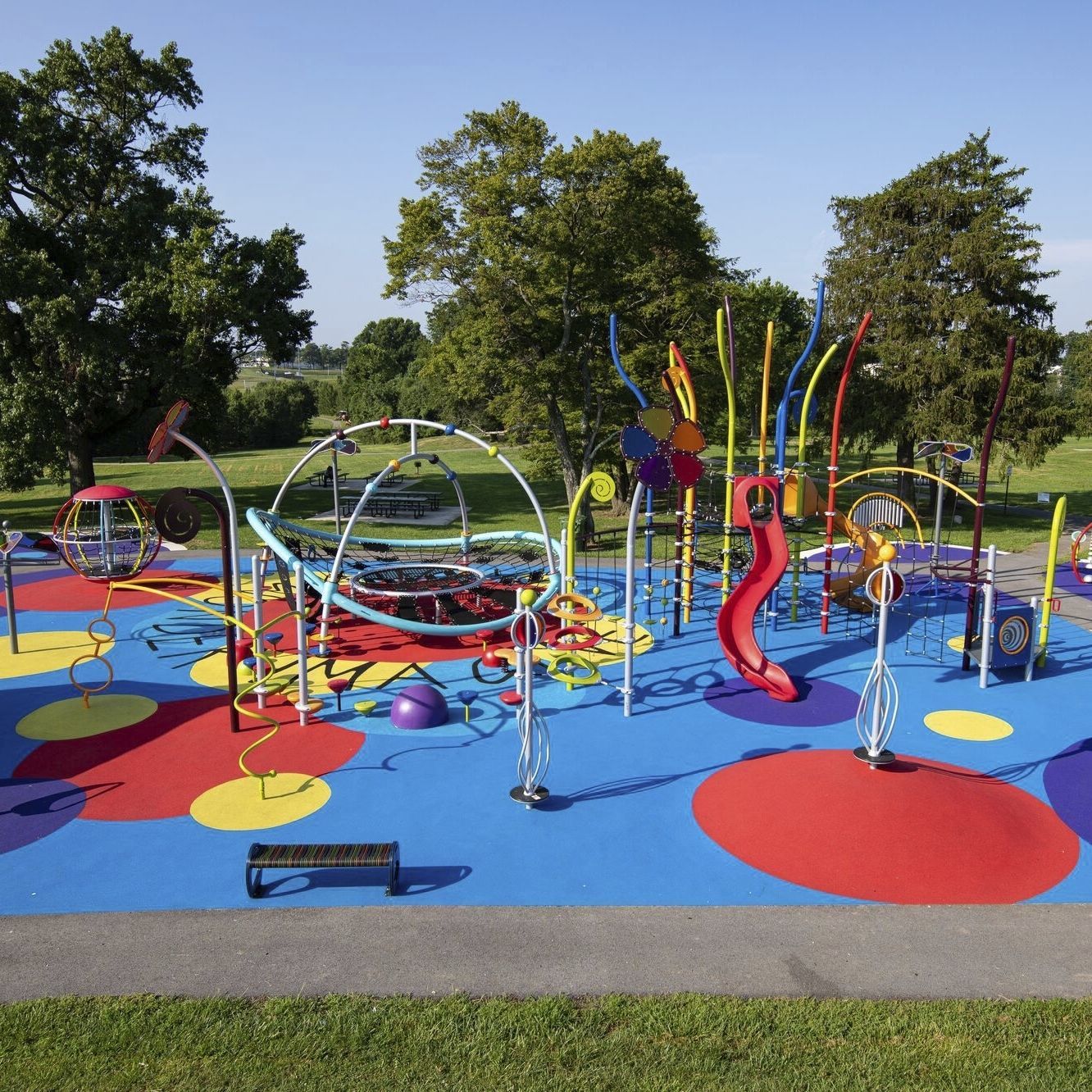 Struttura Ludica Per Parco Giochi Kentland Community Center