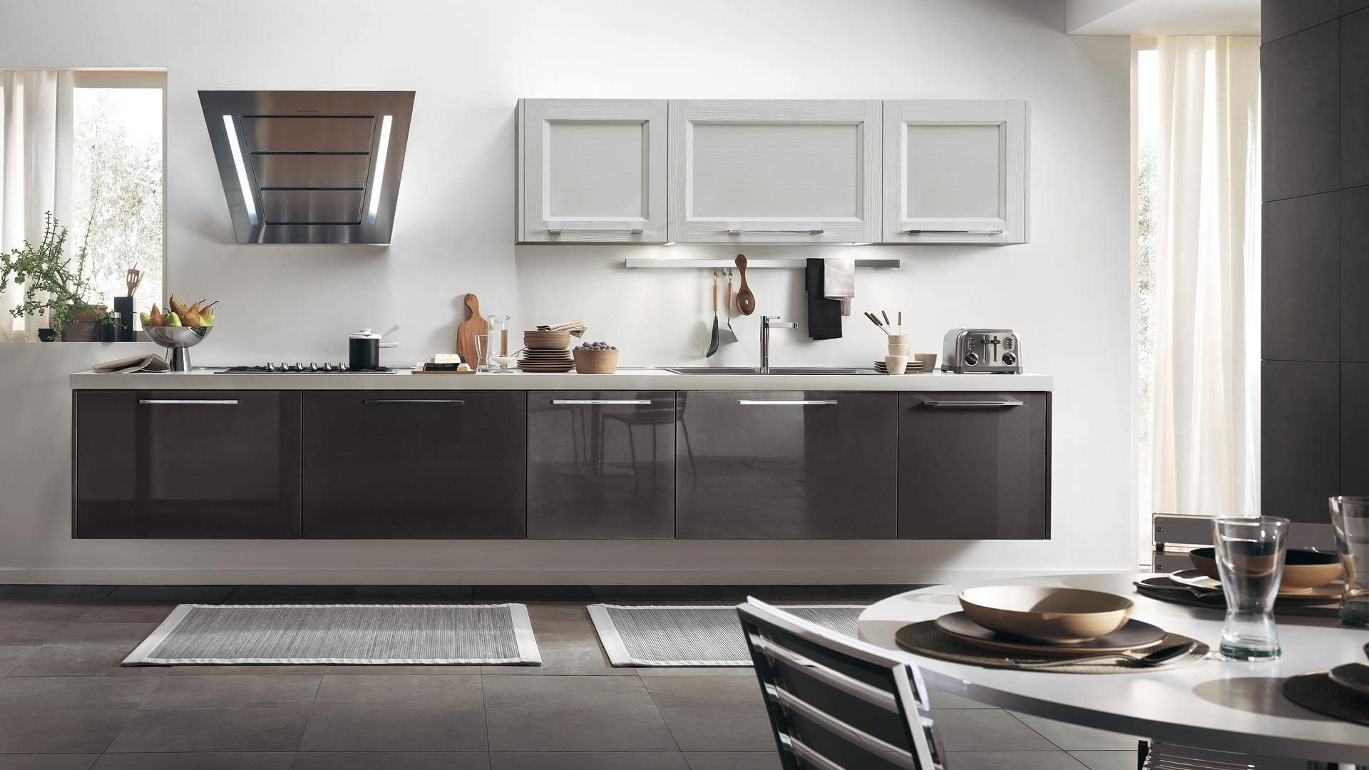 Cucina moderna / in legno / laccata / lucida - GEORGIA - CUCINE LUBE ... Cucina moderna / in legno / laccata / lucida - GEORGIA - CUCINE LUBE ...