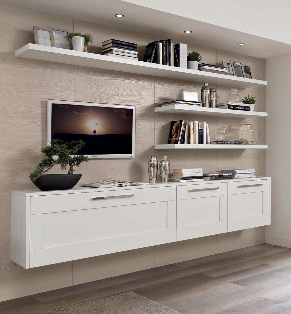Credenza a muro / moderna / in legno gallery cucine lube video