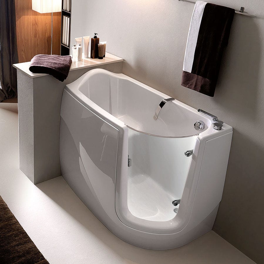 Vasca da bagno da incasso / dangolo / in acrilico / per disabili ... Vasca da bagno con porta prezzi