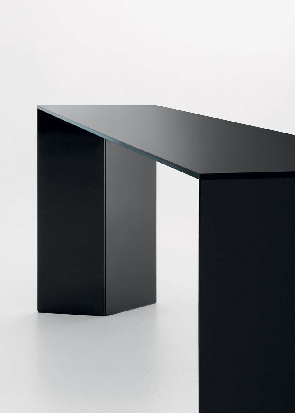 Tavolo console / moderno / in legno / in vetro dolm by oscar ...