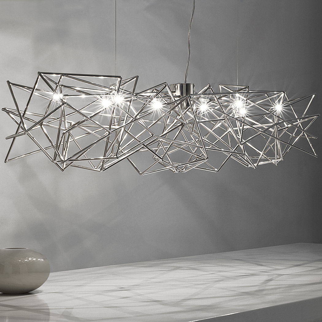 Lampada a sospensione / moderna / in nichel / da interno etoile ... Lampadario sospeso moderno