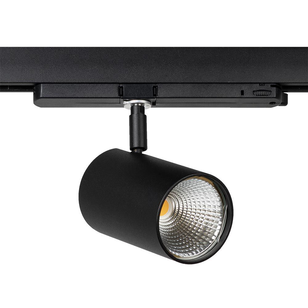 Faretti A Binario Led Origa Holight Tondo In Alluminio In Acciaio