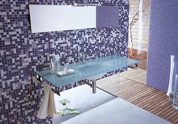 Mosaico da interno / da bagno / da pavimento / in ceramica appiani ... Mosaico ceramica bagno