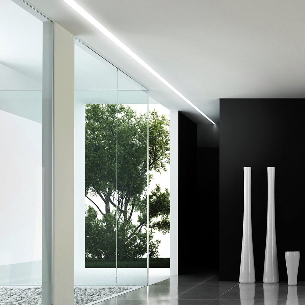 Profilo luminoso a soffitto / da incasso / led / dimmerabile ...