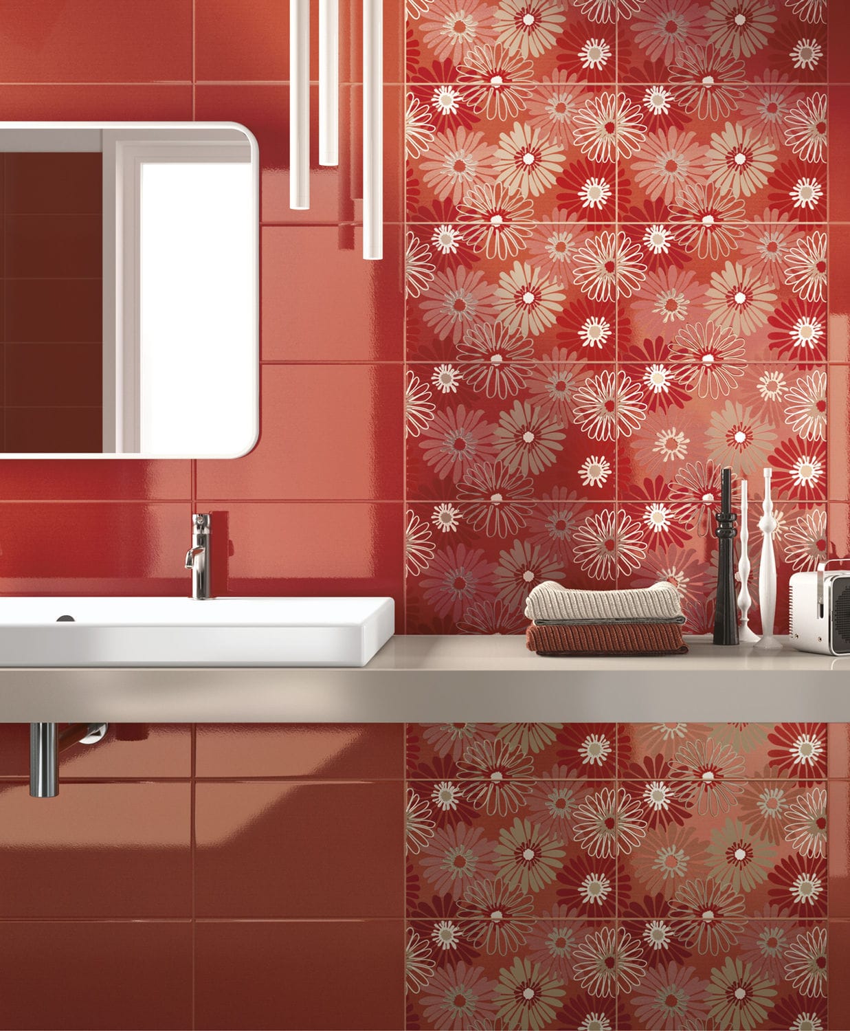 piastrella da bagno da parete in ceramica lucida circus ragno