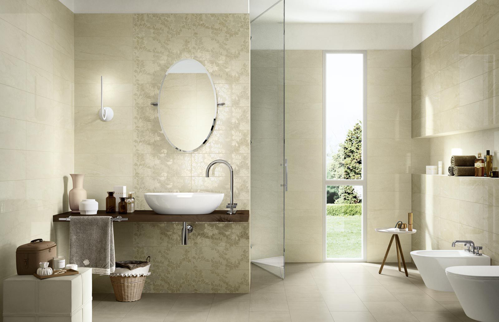 Piastrella da bagno / da parete / in ceramica / rettangolare - GRACE ... Piastrella da bagno / da parete / in ceramica / rettangolare - GRACE ...