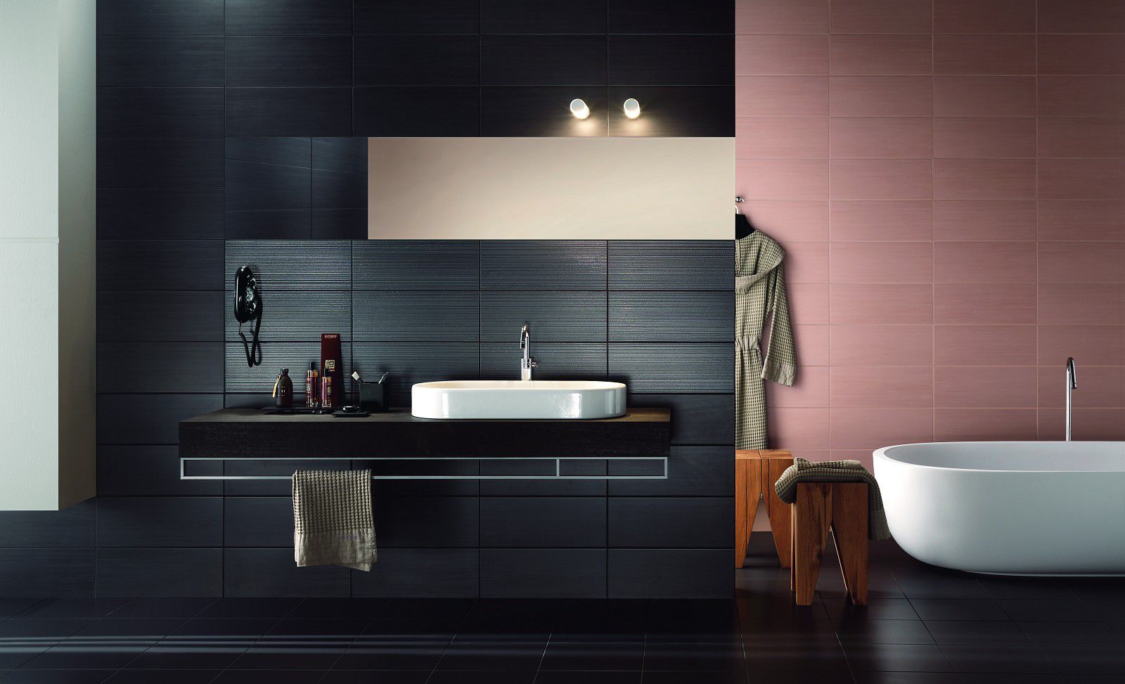 Piastrella da bagno / da cucina / a muro / in ceramica time ragno