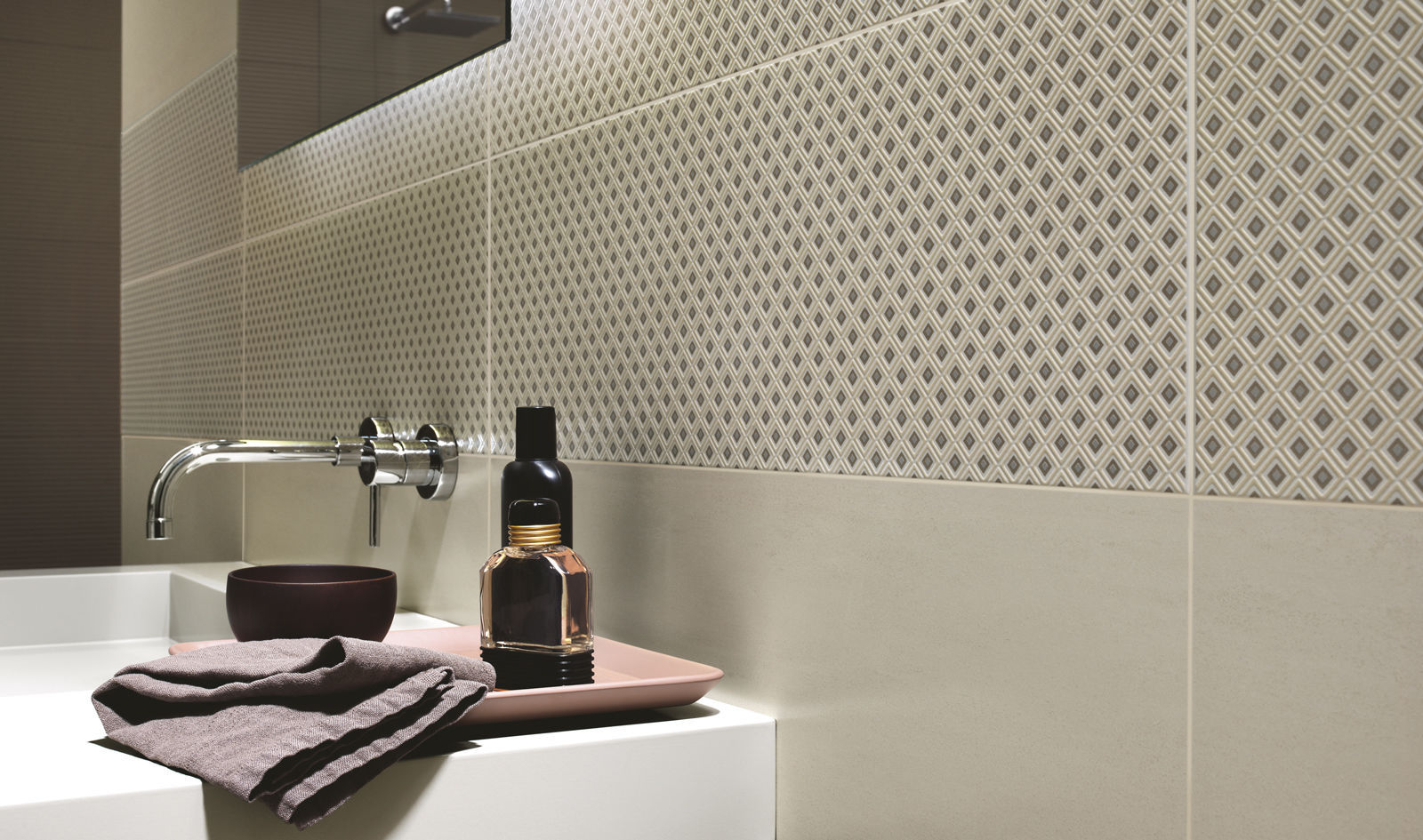piastrella da bagno da parete in ceramica vellutata trend ragno