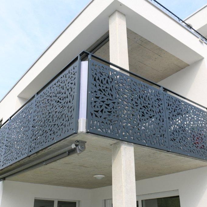 Ringhiera in hpl / a pannelli / da esterno / per balcone ... Ringhiere pannelli per balconi
