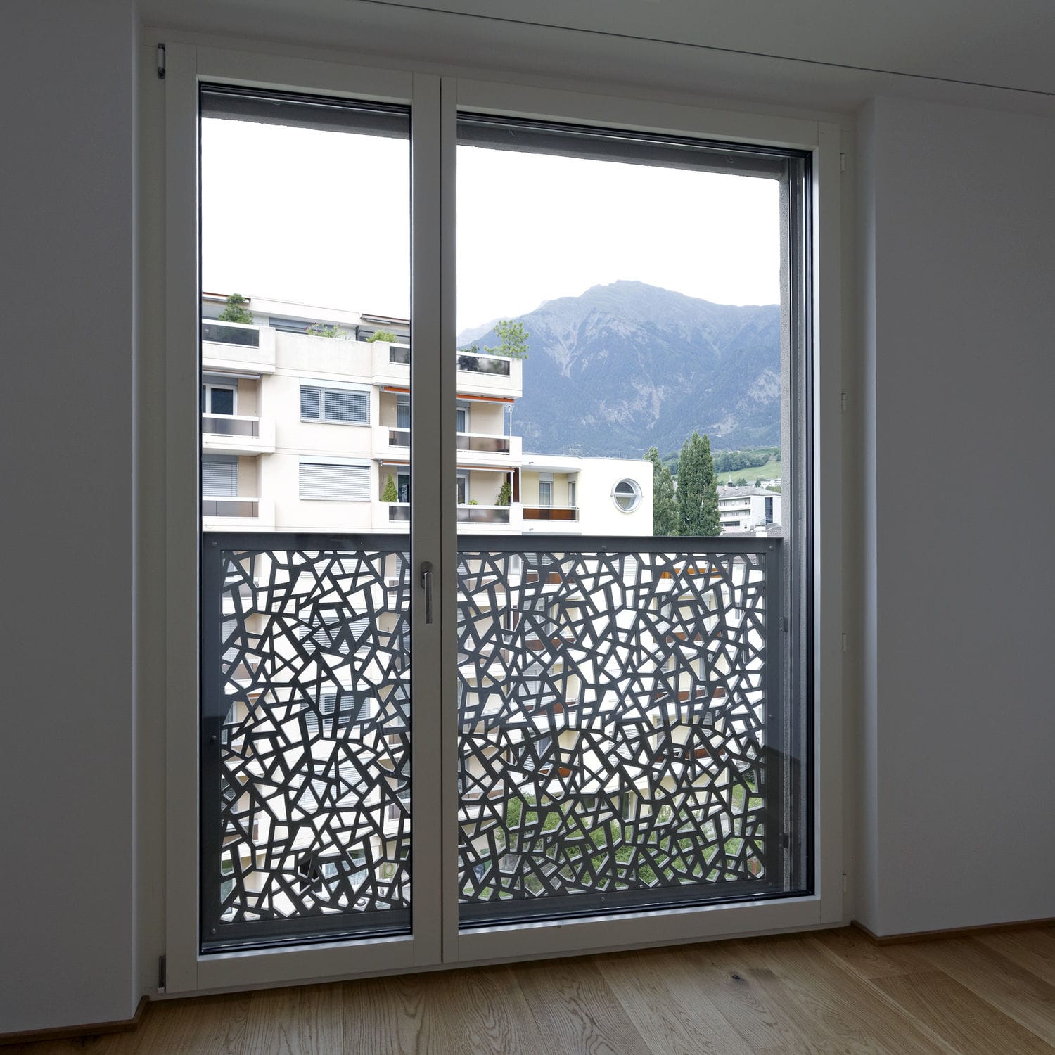 Ringhiera in fibra di legno / a pannelli / da esterno / per balcone ... Ringhiere pannelli per balconi