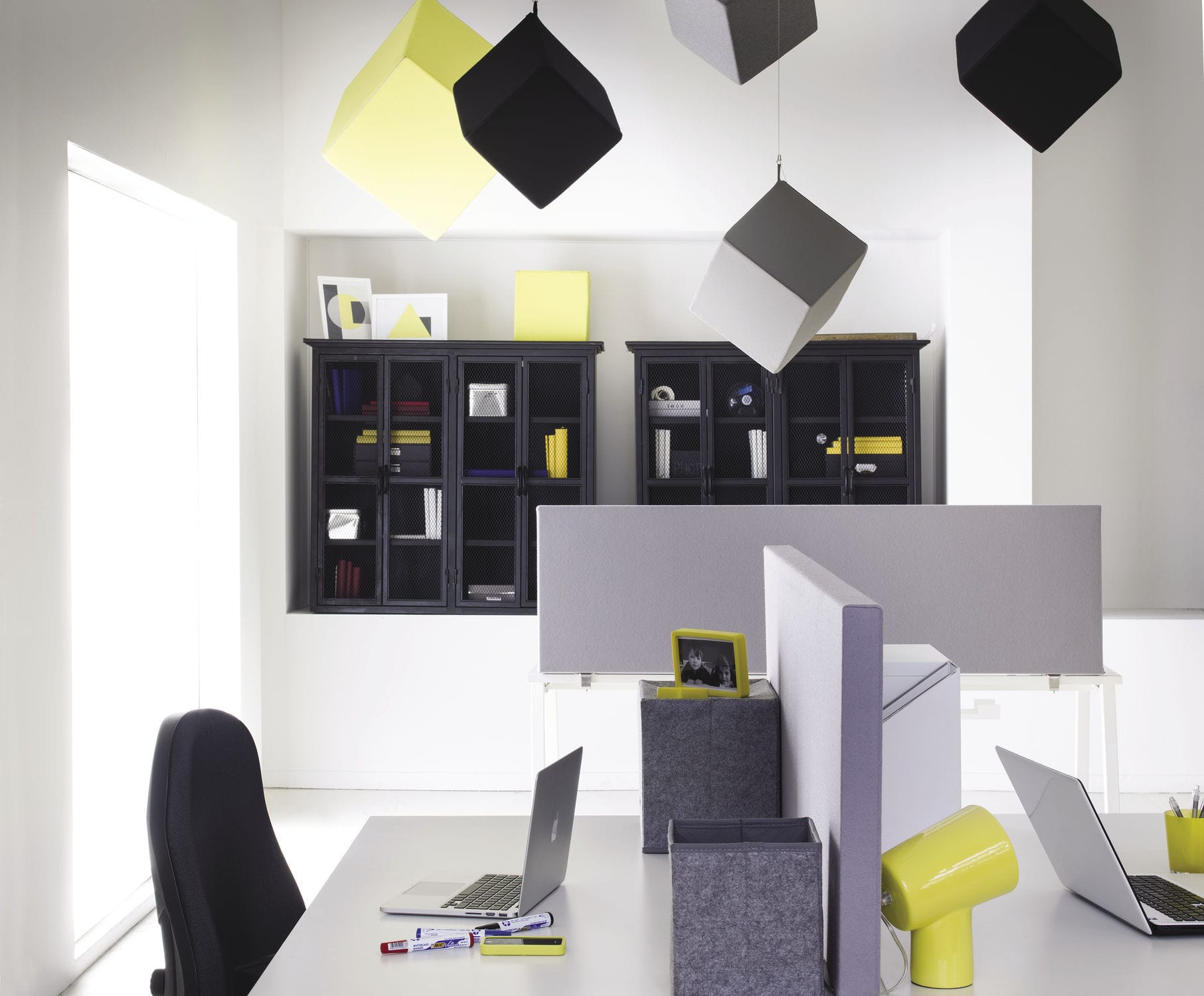 Pannello acustico per arredamento di interni / in tessuto / in ...