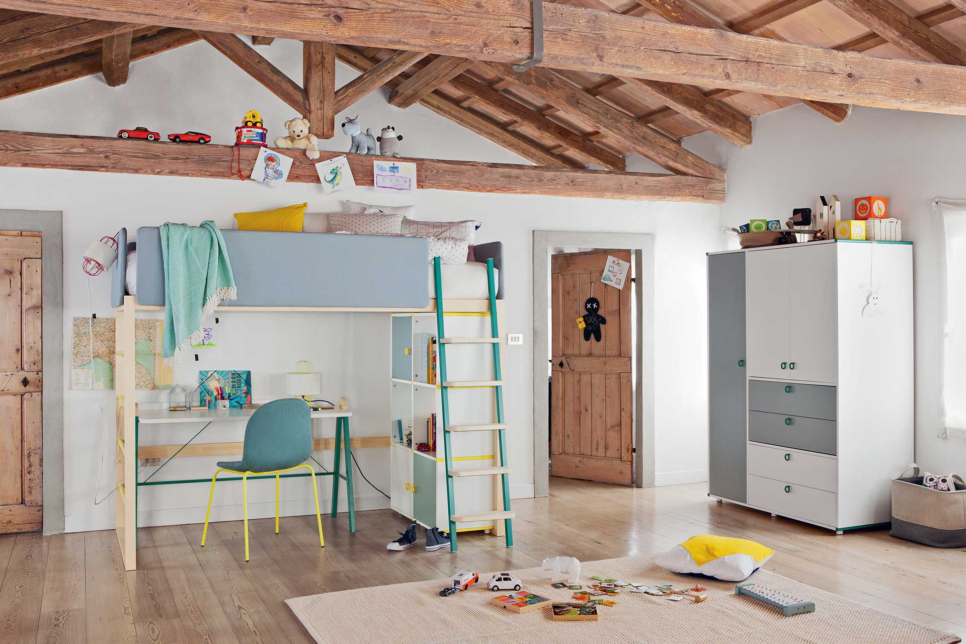 Letto soppalco bambini design : letto a baldacchino offerte. letto ...