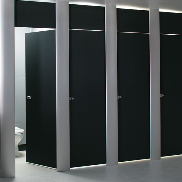 Cabina WC per bagno pubblico / in laminato / in MDF / in alluminio ... Cabina WC per bagno pubblico / in laminato / in MDF / in alluminio ...