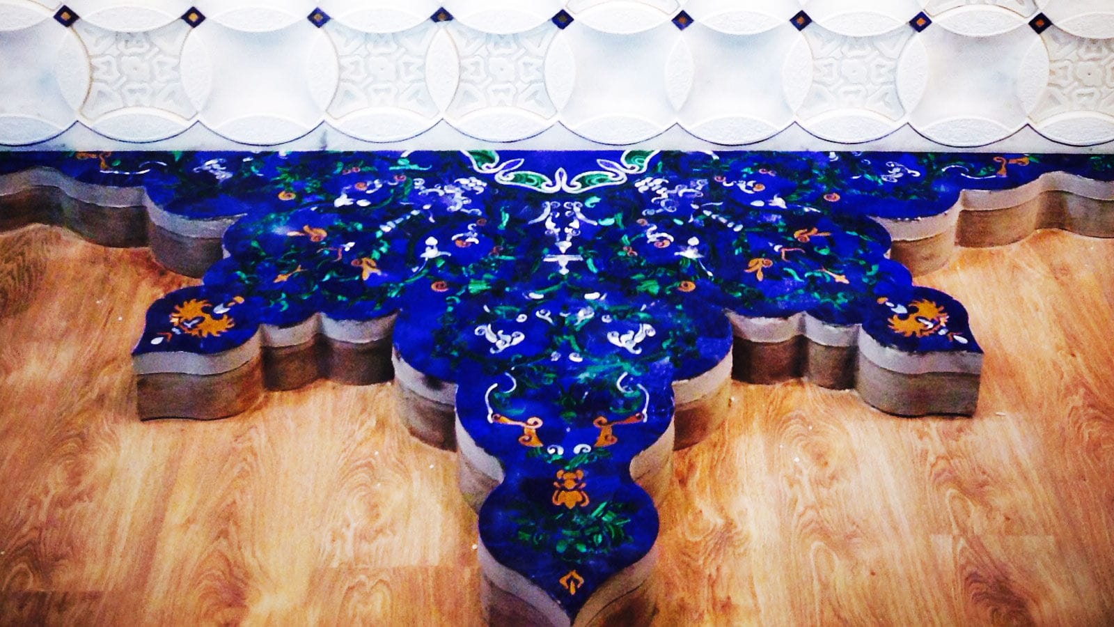 Pannello decorativo da parete / in marmo / in madreperla / 3d ...