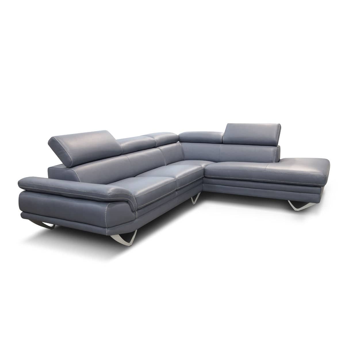 divano d'angolo / moderno / in pelle / in acciaio inossidabile ... - Moderna In Pelle Nera Sofa Dangolo divano d'angolo / moderno / in pelle / in acciaio inossidabile ... - Moderna In Pelle Nera Sofa Dangolo