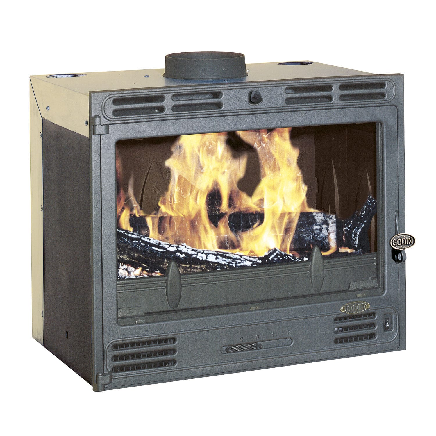 Inserto per camini a legna / a 1 facciata 3268 godin export