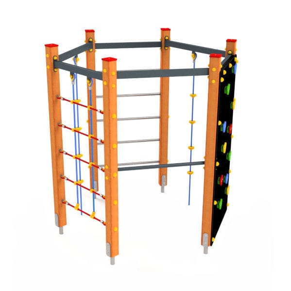 Parete D Arrampicata Fissa 3630D Astrus Playgrounds Per Parco Giochi