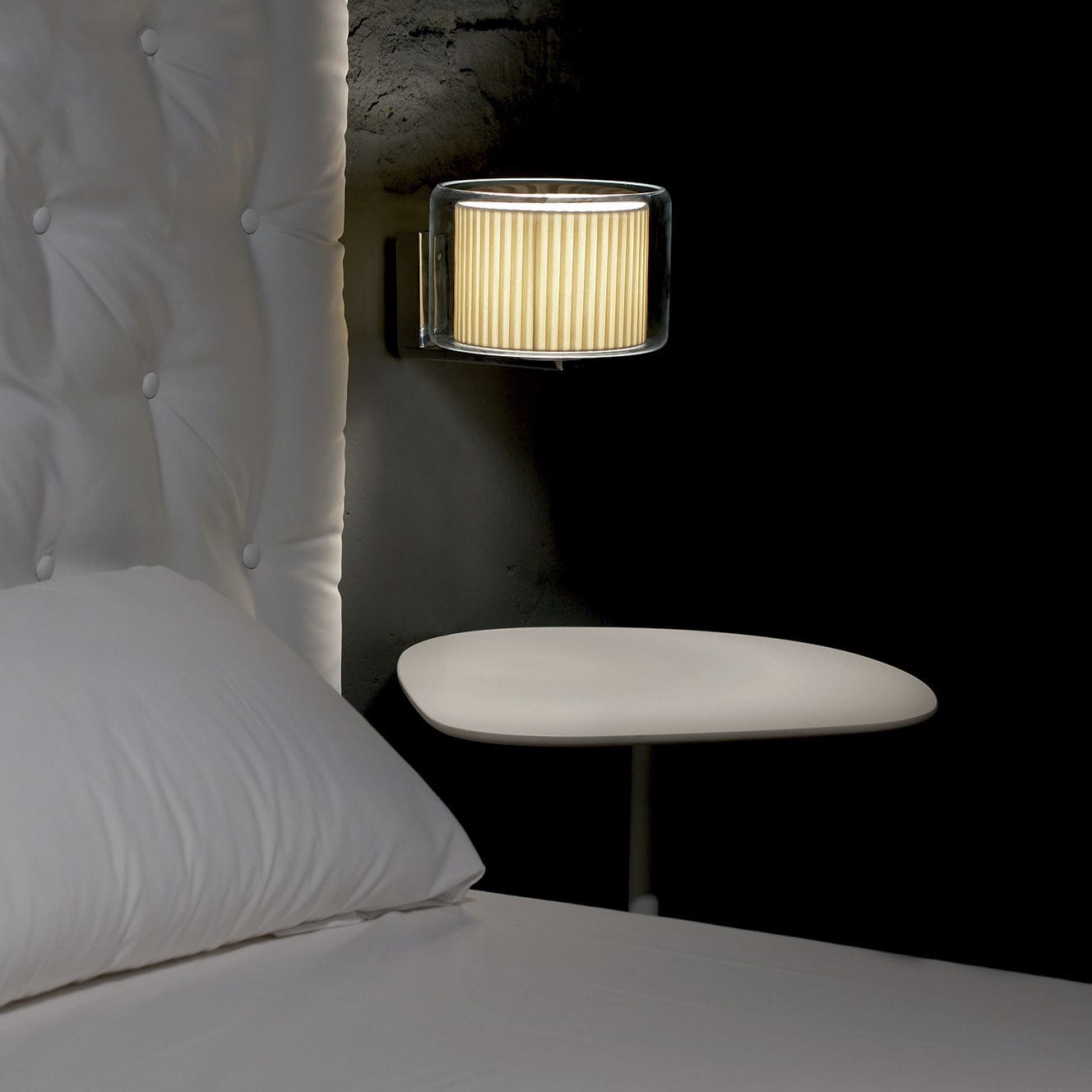 Applique moderna / in vetro / in vetro soffiato / led mercer de ...