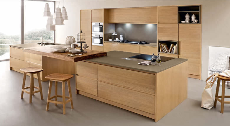 Cucina moderna legno. la cucina in legno massello with cucina ... Cucine in legno massello moderne