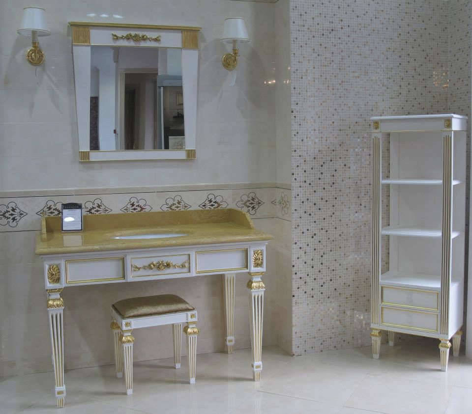 Mobile lavabo da appoggio / in legno / in stile / con specchio ... Mobile lavabo da appoggio / in legno / in stile / con specchio ...