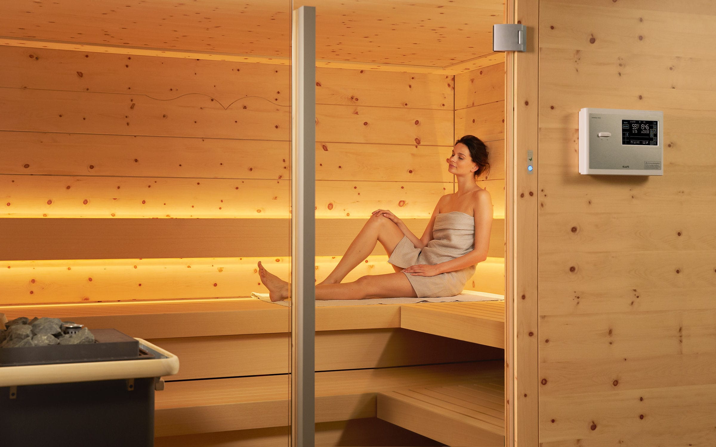 Sauna per uso residenziale / prefabbricata / per interni chalet ... Archi decorativi per interni