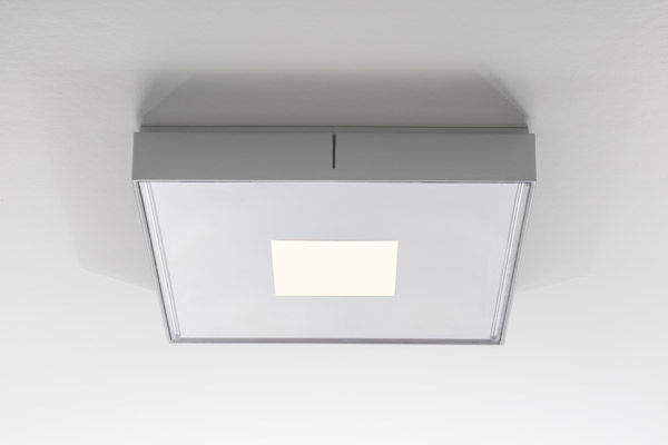 Plafoniera Quadrata Da Esterno Led : Luce led quadrata da esterno in ghisa di alluminio pn