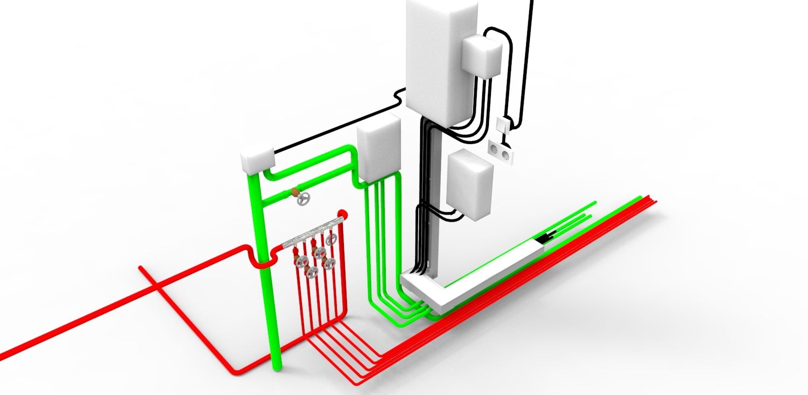 Software cad / di progettazione / per impianti idraulici e termici ... Impianti elettrici e idraulici