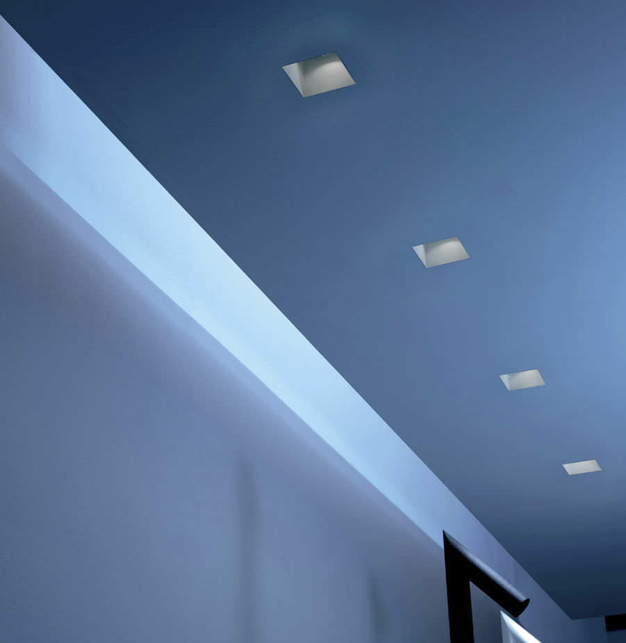 Downlight da incasso / led / quadrato / in vetro bic oty Faretti da incasso per cartongesso a led