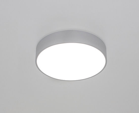 Plafoniere Tonda Led : Plafoniera moderna tonda in alluminio led bado molto luce