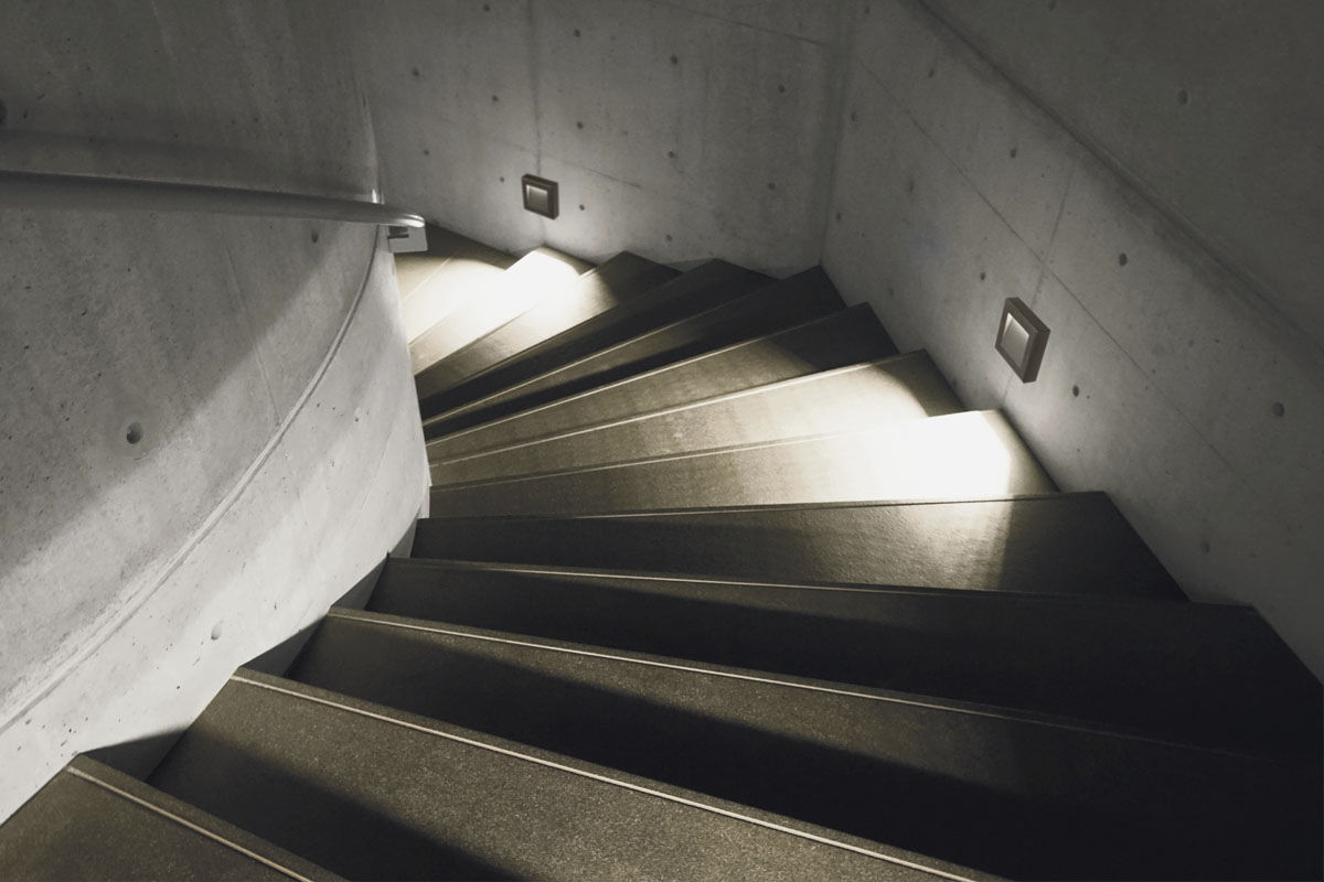 Plafoniere Per Esterno Lombardo : Luce da incasso a muro led quadrata esterno koi by
