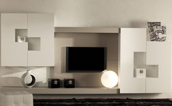Pareti in legno mobili Mobili a parete