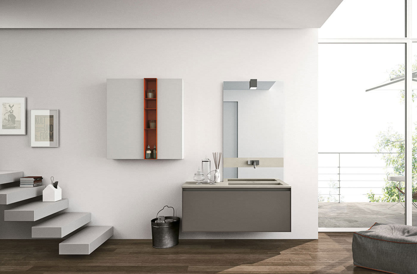armadio da bagno aria by willy dalto altamarea