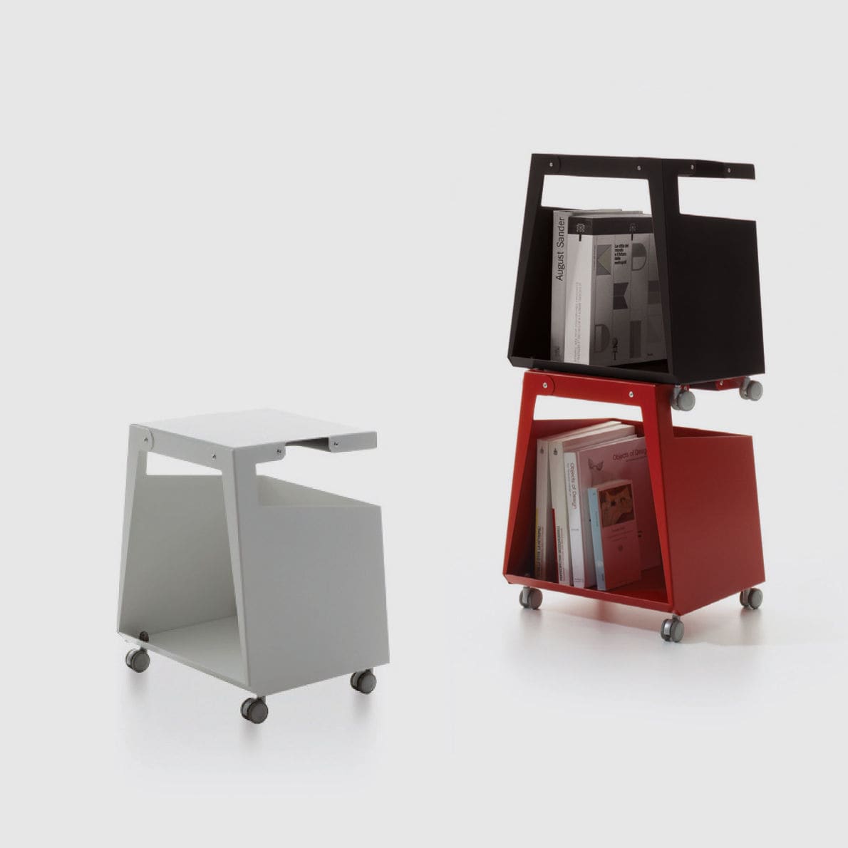 Carrello portavivande da ufficio / in metallo smith by jonathan ...