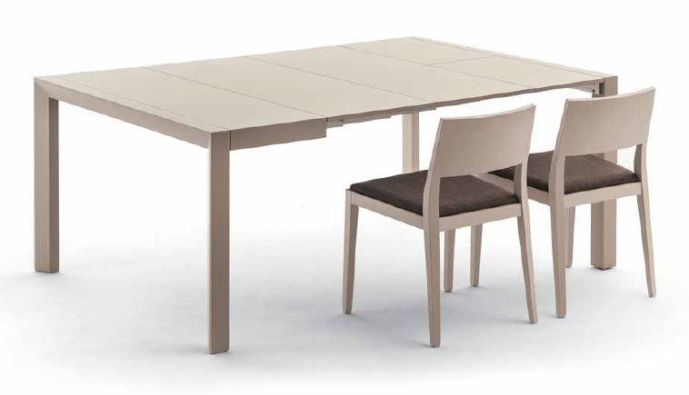 Tavolo console / moderno / in frassino / da interno extra ... Tavolo a consolle allungabile