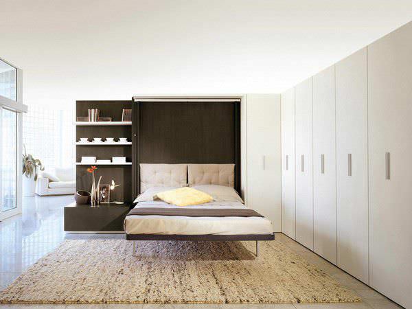 Letto a scomparsa / matrimoniale / moderno / imbottito - LGM 02 by ... Letto a scomparsa / matrimoniale / moderno / imbottito - LGM 02 by ...