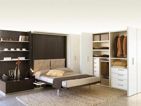 Letto a scomparsa / matrimoniale / moderno / imbottito - LGM 02 by ... Letto a scomparsa / matrimoniale / moderno / imbottito - LGM 02 by ...
