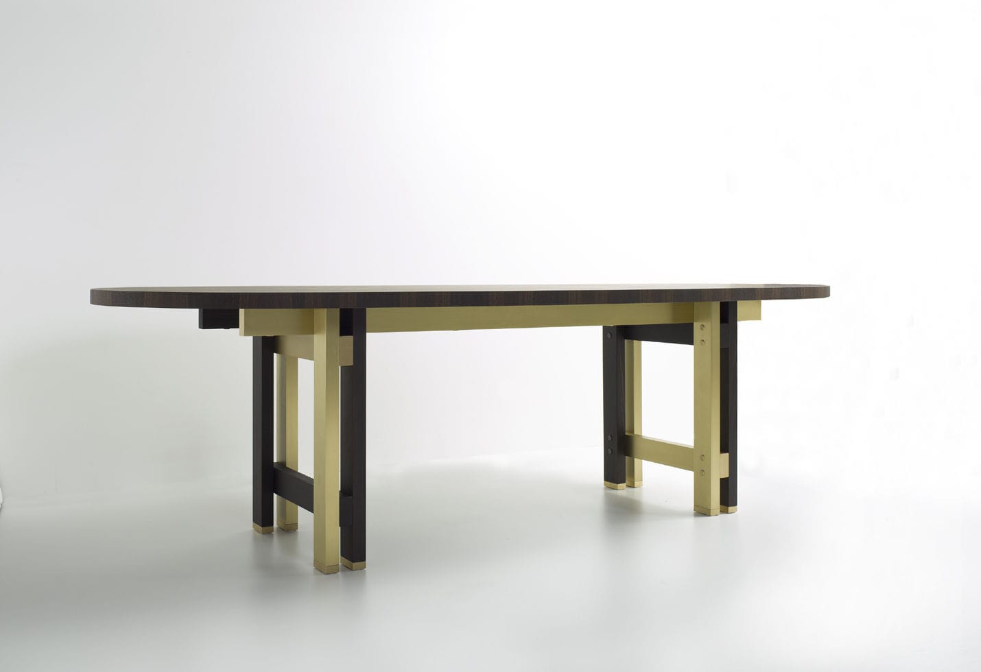 Tavolo da pranzo / moderno / in legno / in ottone marais ... Tavoli quadrati design