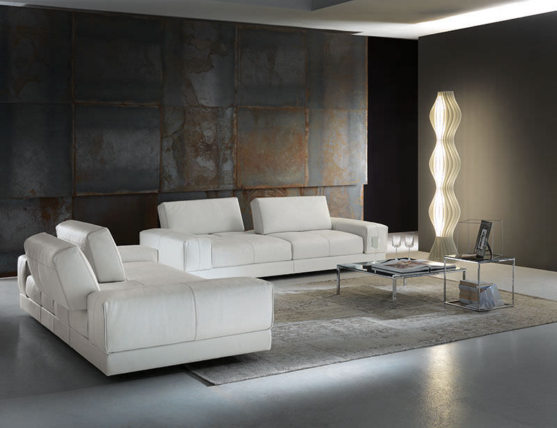 Divano modulare / d'angolo / moderno / in tessuto open space by ...