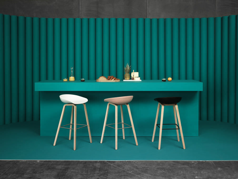 Sgabelli Bar Moderni : Sgabello da bar moderno in legno aas aas by hee welling