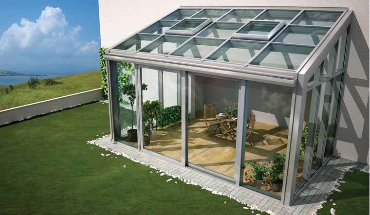 Veranda autoportante / in vetro / in alluminio feal croatia ltd. Universit�� di architettura roma