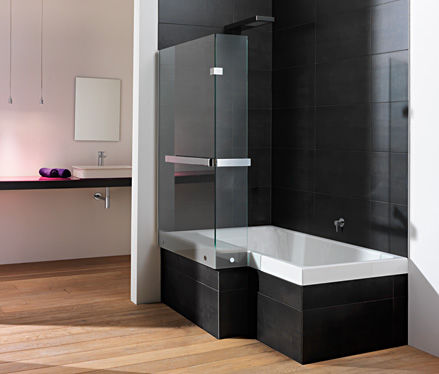 vasca da bagno doccia da incasso rettangolare in acrilico stairway repabad