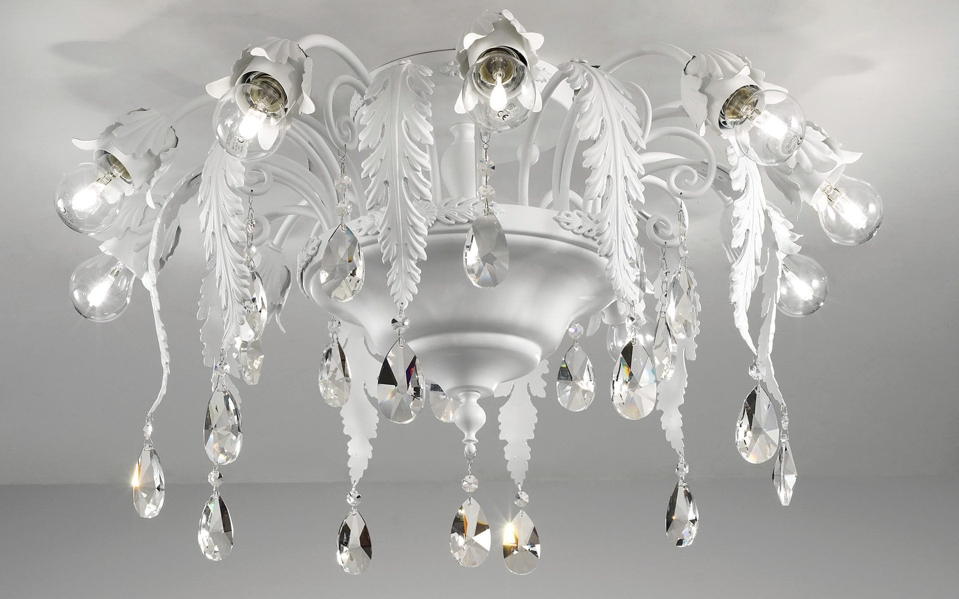 Plafoniere Tonde Da Interno : Plafoniera in stile plastica a incandescenza da interno