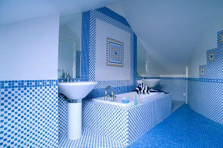 Mosaico da interno / da bagno / da parete / in ceramica harmonies ... Mosaico ceramica bagno