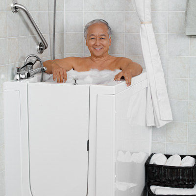 Vasca da bagno doccia da appoggio / rettangolare / in acrilico ...