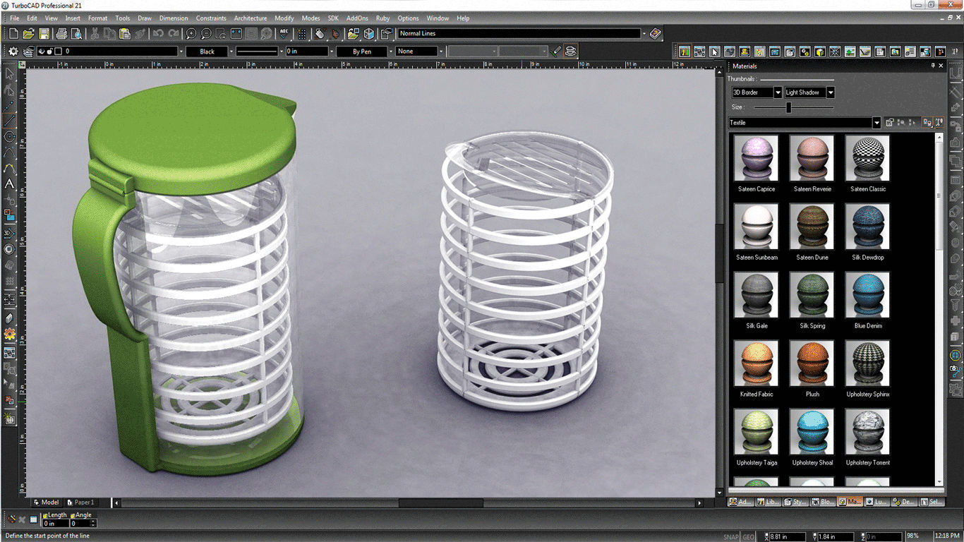 Software di modelizzazione / per rendering / per scala / 2d ...