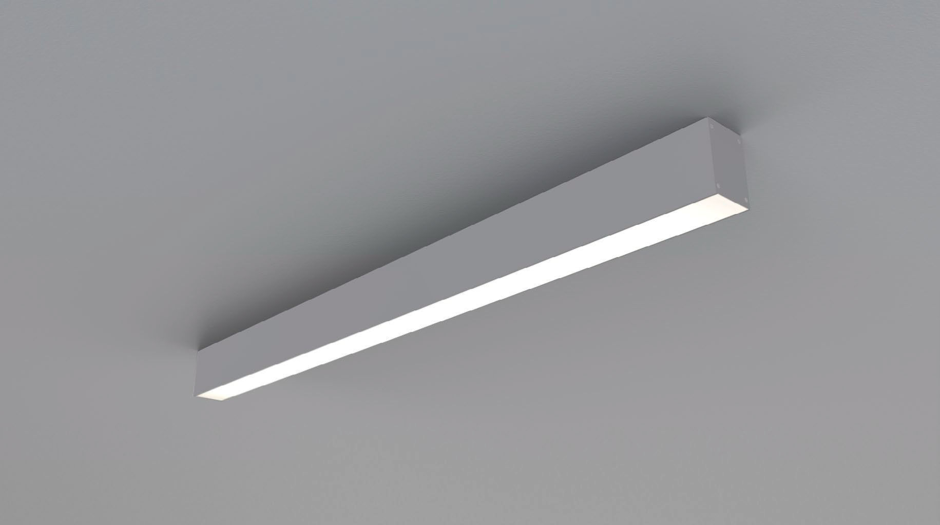 Plafoniera moderna / lineare / in plastica / led z led 3000k ...